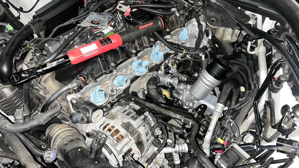 Precision engine work with professional tools at Euro Auto Works