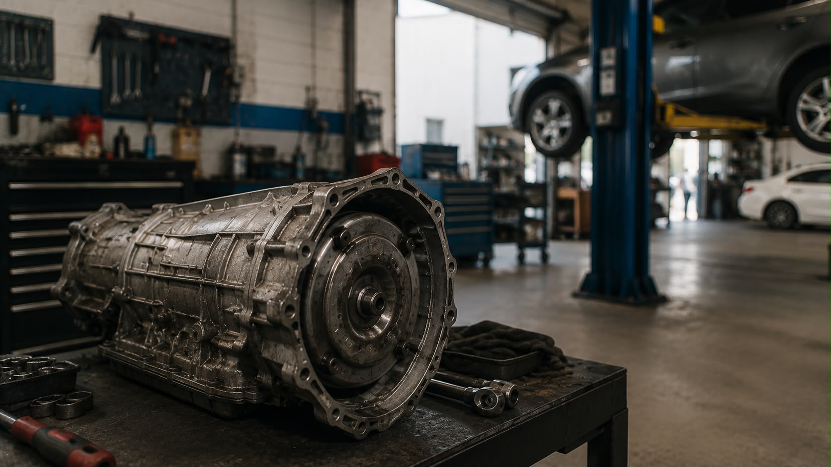 Transmission service at Euro Auto Works